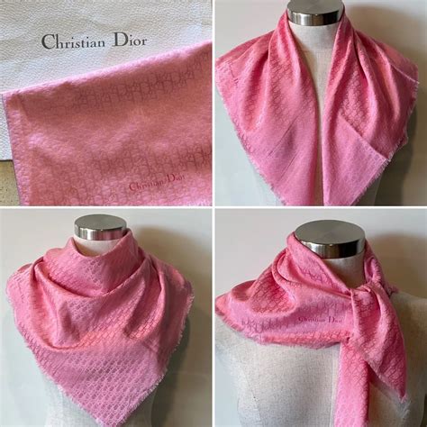 zalora Christian Dior scarf